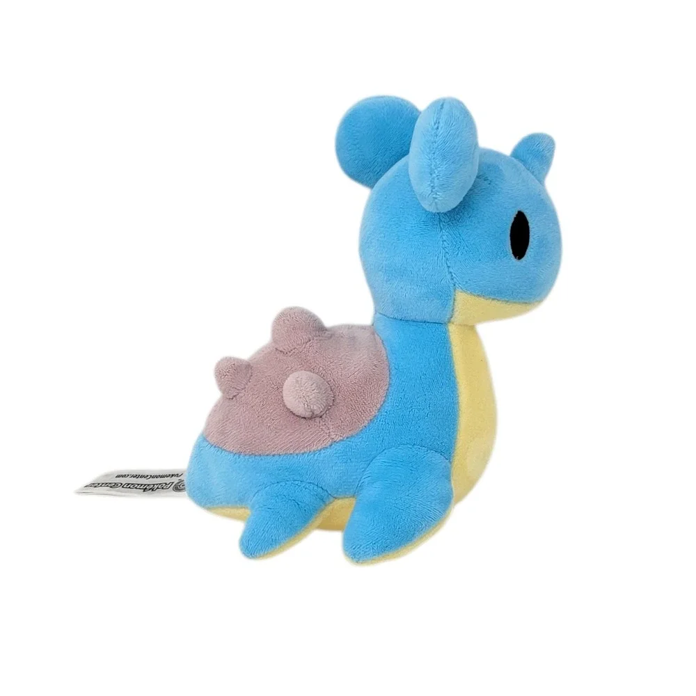 Pokemon Center Lapras Pokedoll Plush Kids Blue Kawaii Chibi Cute Pokemon Doll